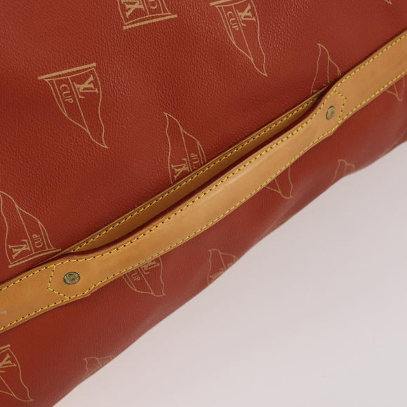 LOUIS VUITTON LV Cup Suck Marine Bag PVC Leather Aboganie M80022 LV Auth 178901