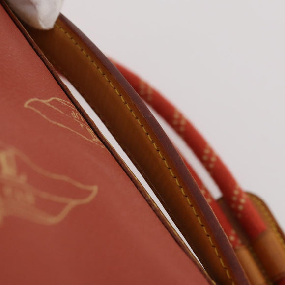 LOUIS VUITTON LV Cup Suck Marine Bag PVC Leather Aboganie M80022 LV Auth 178901