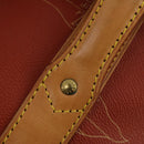 LOUIS VUITTON LV Cup Suck Marine Bag PVC Leather Aboganie M80022 LV Auth 178901-21