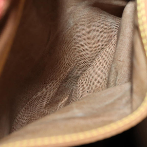 LOUIS VUITTON LV Cup Suck Marine Bag PVC Leather Aboganie M80022 LV Auth 178901