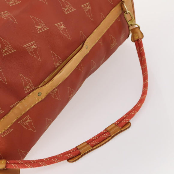 LOUIS VUITTON LV Cup Suck Marine Bag PVC Leather Aboganie M80022 LV Auth 178901
