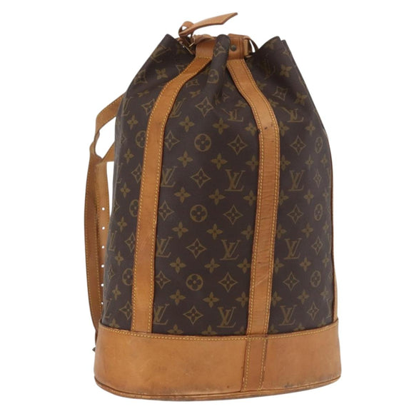LOUIS VUITTON Monogram Randonnee GM Shoulder Bag M42244 LV Auth 178906