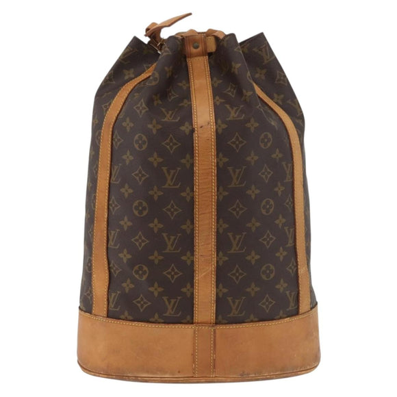 LOUIS VUITTON Monogram Randonnee GM Shoulder Bag M42244 LV Auth 178906