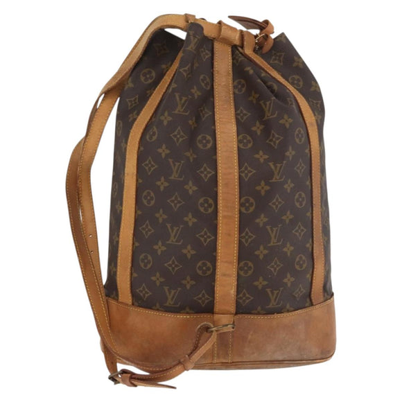 LOUIS VUITTON Monogram Randonnee GM Shoulder Bag M42244 LV Auth 178906