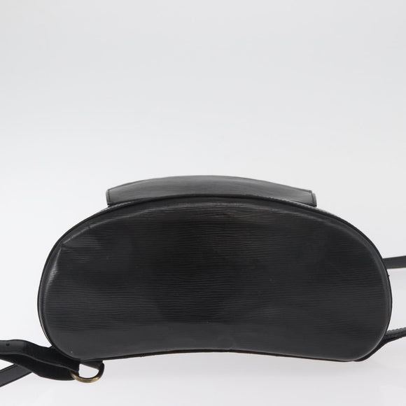 LOUIS VUITTON Epi Gobelins Backpack Black M52292 LV Auth 178907