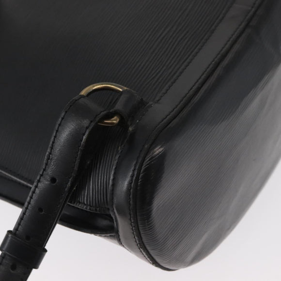 LOUIS VUITTON Epi Gobelins Backpack Black M52292 LV Auth 178907