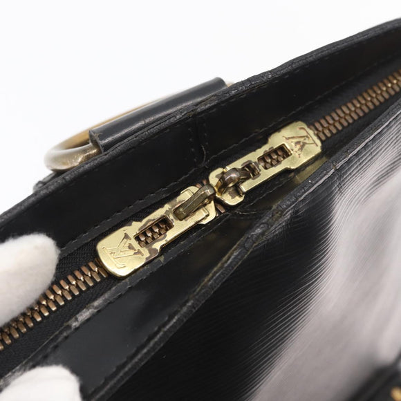 LOUIS VUITTON Epi Gobelins Backpack Black M52292 LV Auth 178907
