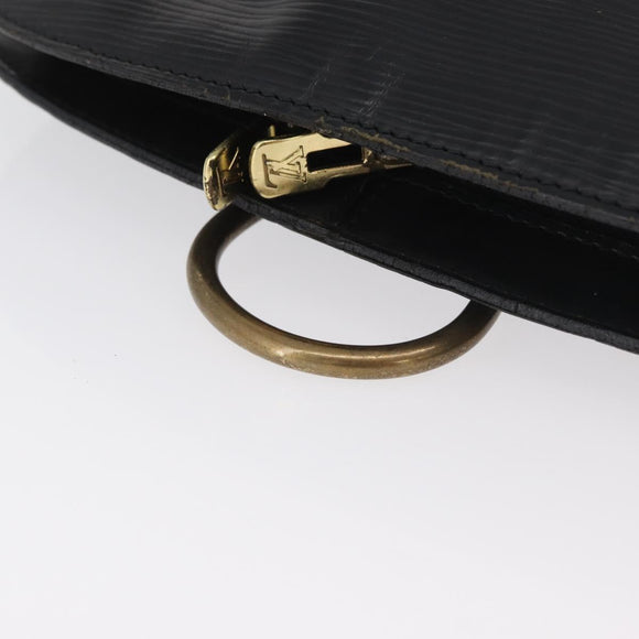 LOUIS VUITTON Epi Gobelins Backpack Black M52292 LV Auth 178907