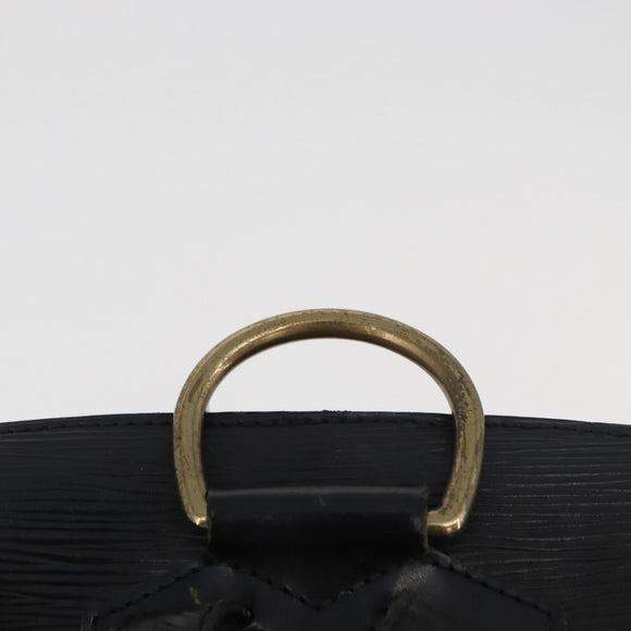 LOUIS VUITTON Epi Gobelins Backpack Black M52292 LV Auth 178907