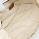 GUCCI GG Canvas Shoulder Bag Nylon Beige Gold 181092 Auth 178909-19