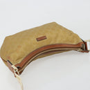 GUCCI GG Canvas Shoulder Bag Nylon Beige Gold 181092 Auth 178909-6