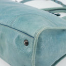 Miu Miu Hand Bag Leather 2way Green Auth 178911SAM-12