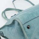 Miu Miu Hand Bag Leather 2way Green Auth 178911SAM-15
