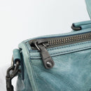 Miu Miu Hand Bag Leather 2way Green Auth 178911SAM-17
