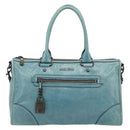 Miu Miu Hand Bag Leather 2way Green Auth 178911SAM-2