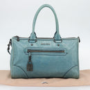 Miu Miu Hand Bag Leather 2way Green Auth 178911SAM-29