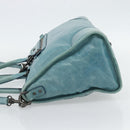 Miu Miu Hand Bag Leather 2way Green Auth 178911SAM-4