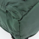 PRADA Rucksack Nylon Grün Silber Auth 178912-16