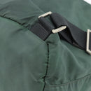 PRADA Rucksack Nylon Grün Silber Auth 178912-17