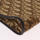 Christian Dior Trotter Canvas Umhängetasche Beige Gold Authentisch 178914-10
