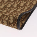 Christian Dior Trotter Canvas Umhängetasche Beige Gold Authentisch 178914-11