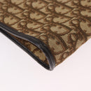 Christian Dior Trotter Canvas Umhängetasche Beige Gold Authentisch 178914-12