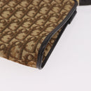 Christian Dior Trotter Canvas Umhängetasche Beige Gold Authentisch 178914-13