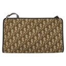 Christian Dior Trotter Canvas Umhängetasche Beige Gold Authentisch 178914-3