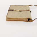 Christian Dior Honeycomb Canvas Shoulder Bag 2 Set Beige Auth 178917-12