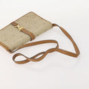 Christian Dior Honeycomb Canvas Shoulder Bag 2 Set Beige Auth 178917-13