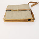 Christian Dior Honeycomb Canvas Shoulder Bag 2 Set Beige Auth 178917-4