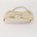 Salvatore Ferragamo Tote Bag Leather 2 Set Dark Brown Ivory Auth 178918-16