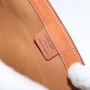 CELINE Macadam Canvas Shoulder Bag PVC Leather Brown Gold Auth 178931A-20