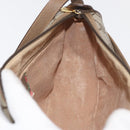 GUCCI GG Supreme Web Sherry Line Bag PVC Beige Gold 89 02 077 Auth 178937-18