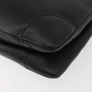 GUCCI Shoulder Bag Leather Black Gold 108964 Auth 178939V-11