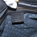 GUCCI Shoulder Bag Leather Black Gold 108964 Auth 178939V-15