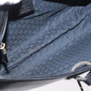 GUCCI Shoulder Bag Leather Black Gold 108964 Auth 178939V-16