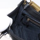 GUCCI Shoulder Bag Leather Black Gold 108964 Auth 178939V-18