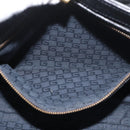GUCCI Shoulder Bag Leather Black Gold 108964 Auth 178939V-20