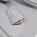 PRADA Galleria Hand Bag Safiano leather Gold Purple gray Auth 178941A-10