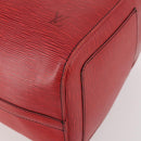 LOUIS VUITTON Epi Keepall 45 Boston Bag Red M42977 LV Auth 178945A-10
