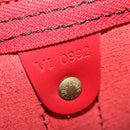 LOUIS VUITTON Epi Keepall 45 Boston Bag Red M42977 LV Auth 178945A-21