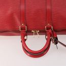 LOUIS VUITTON Epi Keepall 45 Boston Bag Red M42977 LV Auth 178945A-7