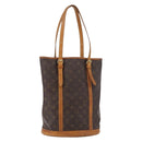 LOUIS VUITTON Monogram Bucket GM Shoulder Bag M42236 LV Auth 178948-1