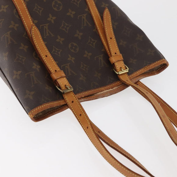 LOUIS VUITTON Monogram Bucket GM Shoulder Bag M42236 LV Auth 178948