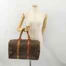 LOUIS VUITTON Monogram Sac Souple 45 Boston Bag M41624 LV Auth 178950-21