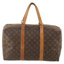 LOUIS VUITTON Monogram Sac Souple 45 Boston Bag M41624 LV Auth 178950-2