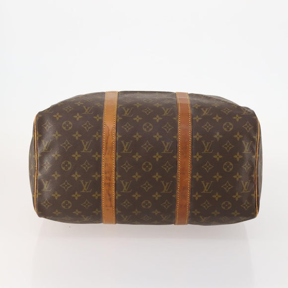 LOUIS VUITTON Monogram Sac Souple 45 Boston Bag M41624 LV Auth 178950