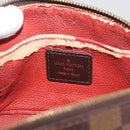 LOUIS VUITTON Damier Ebene Pochette Cosmetic PM Pouch N47516 LV Auth 178952-9