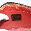 LOUIS VUITTON Damier Ebene Pochette Cosmetic PM Pouch N47516 LV Auth 178953-9